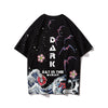 Men Streetwear Japanese Sakura Waves Tshirt Short Sleeve Cotton Harajuku T-Shirt Oversize Japan Tees | Vimost Shop.