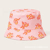 Fire Pattern Bucket Hat Girls Foldable print Cap Hip Hop Gorros Men Summer Caps Women Panama Fishing Bucket Hat | Vimost Shop.