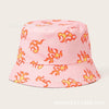 Fire Pattern Bucket Hat Girls Foldable print Cap Hip Hop Gorros Men Summer Caps Women Panama Fishing Bucket Hat | Vimost Shop.