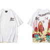 Streetwear T Shirt Men Hip Hop Chinese Colorful Fairyland Tshirt Short Sleeve Cotton | Vimost Shop.
