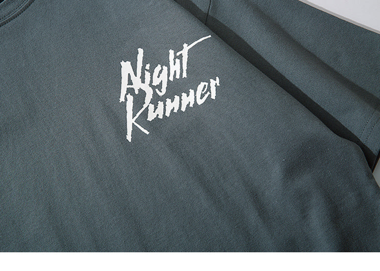 Streetwear T Shirt Men Hip Hop Chinese Colorful Fairyland Tshirt Short Sleeve Cotton | Vimost Shop.