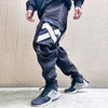 Multi Pockets Printed Cargo Pants Men Harajuku Hip Hop Casual Ribbons Trousers Streetwear Joggers Sweatpants | Vimost Shop.