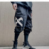 Multi Pockets Printed Cargo Pants Men Harajuku Hip Hop Casual Ribbons Trousers Streetwear Joggers Sweatpants | Vimost Shop.