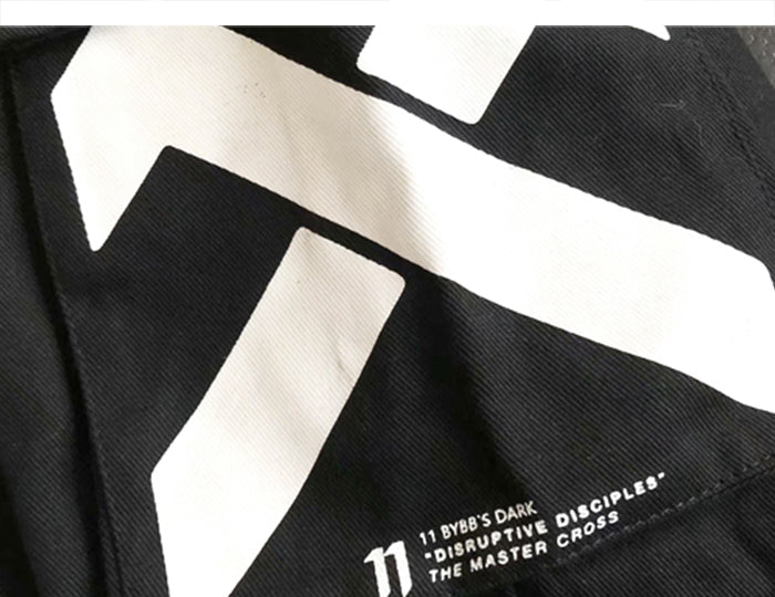 Multi Pockets Printed Cargo Pants Men Harajuku Hip Hop Casual Ribbons Trousers Streetwear Joggers Sweatpants | Vimost Shop.