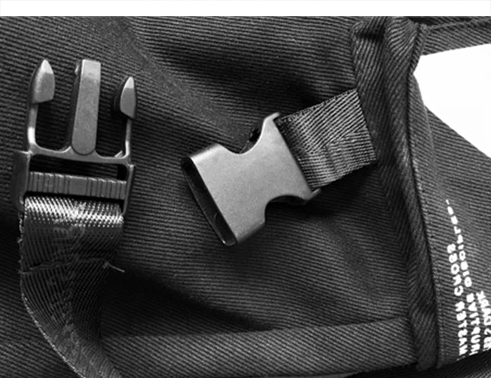 Multi Pockets Printed Cargo Pants Men Harajuku Hip Hop Casual Ribbons Trousers Streetwear Joggers Sweatpants | Vimost Shop.