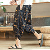 Streetwear Harem Pants Men Sweatpants Male Loose Calf-Length Chinese Style Printed Joggers Casual Pants Men Women | Vimost Shop.