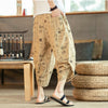 Streetwear Harem Pants Men Sweatpants Male Loose Calf-Length Chinese Style Printed Joggers Casual Pants Men Women | Vimost Shop.