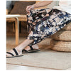 Streetwear Mens New Beach Pants Male Summer Casual Calf-Length Pants Man Chinese Style Baggy Loose Trousers Drawstring | Vimost Shop.