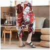 Streetwear Mens New Beach Pants Male Summer Casual Calf-Length Pants Man Chinese Style Baggy Loose Trousers Drawstring | Vimost Shop.