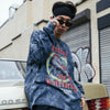 Hip Hop T Shirt Men Streetwear Print Wild Horse Long Sleeve Tees Harajuku Cotton Loose Tshirts Tie Dye Mens Fashion Tops | Vimost Shop.