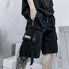 Men Hip Hop Black Cargo Pants joggers Sweatpants Multi-pocket Ribbons men's sports pants streetwear casual men's casual pants | Vimost Shop.
