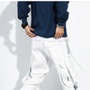Men Hip Hop Black Cargo Pants joggers Sweatpants Multi-pocket Ribbons men's sports pants streetwear casual men's casual pants | Vimost Shop.
