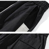Men Hip Hop Black Cargo Pants joggers Sweatpants Multi-pocket Ribbons men's sports pants streetwear casual men's casual pants | Vimost Shop.