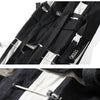 Men Hip Hop Black Cargo Pants joggers Sweatpants Multi-pocket Ribbons men's sports pants streetwear casual men's casual pants | Vimost Shop.