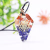 Orgonite Pendant Sri Yantra Necklace Sacred Geometry Chakra Energy Necklace Meditation Pendant Jewelry | Vimost Shop.