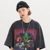 Men Oversize Hip Hop T-Shirt Devil Racing Harajuku Tshirt Summer Short Sleeve Cotton Loose Tops Tees | Vimost Shop.
