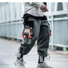 Hip Hop Color Block Pockets Male Harem Cargo Pants Streetwear Harajuku Casual Drawstring Joggers Mens Trousers | Vimost Shop.