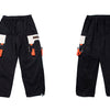 Hip Hop Color Block Pockets Male Harem Cargo Pants Streetwear Harajuku Casual Drawstring Joggers Mens Trousers | Vimost Shop.