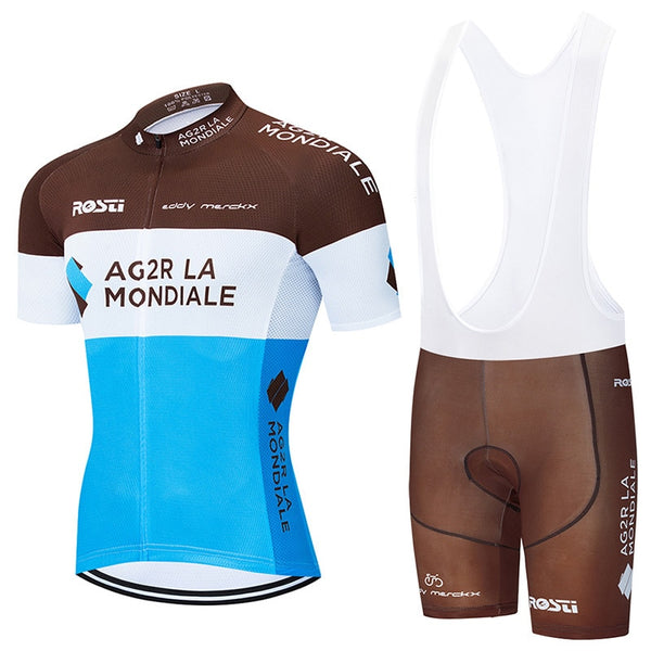 Pro Team Cycling Clothing 9D Set MTB Uniform France Bicycle Clothes Quick Dry Bike Jersey Mens Short Maillot Culotte | Vimost Shop.