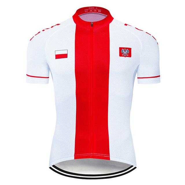 Team Poland Cycling Clothing 9D Set MTB Jersey Bicycle Clothes Ropa Ciclismo Quick Dry Bike Wear Mens Short Maillot Culotte | Vimost Shop.