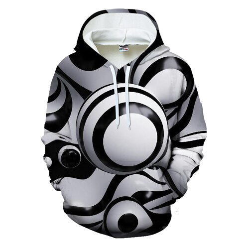 Water droplets 3d Hoodie Funny Cool Streetwear Pullover Women/men's Velvet 3D printed hip hop Tops | Vimost Shop.