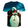 Halloween Printed 3D Short Sleeve Tshirt The Nightmare Before Christmas Cosplay T-Shirt Jack And Sally Slim Design Fashion Tops | Vimost Shop.