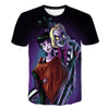 Halloween Printed 3D Short Sleeve Tshirt The Nightmare Before Christmas Cosplay T-Shirt Jack And Sally Slim Design Fashion Tops | Vimost Shop.