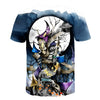 Halloween Printed 3D Short Sleeve Tshirt The Nightmare Before Christmas Cosplay T-Shirt Jack And Sally Slim Design Fashion Tops | Vimost Shop.
