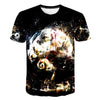 Halloween Printed 3D Short Sleeve Tshirt The Nightmare Before Christmas Cosplay T-Shirt Jack And Sally Slim Design Fashion Tops | Vimost Shop.