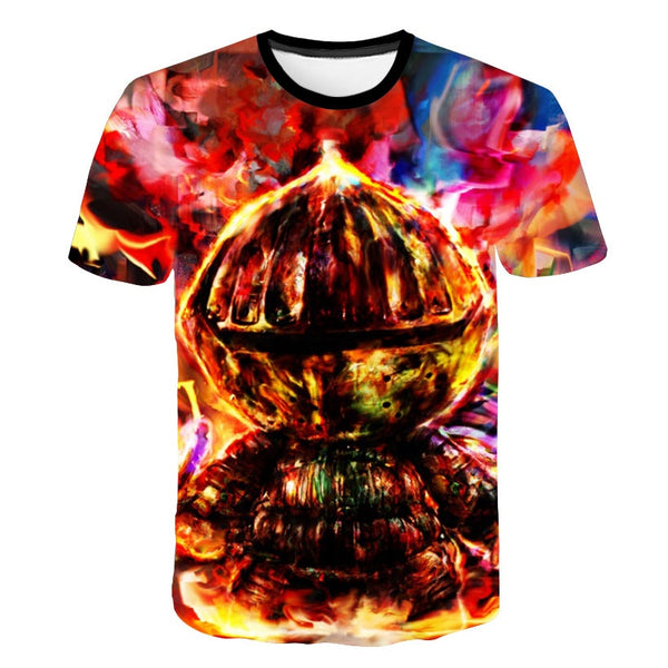 Halloween Printed 3D Short Sleeve Tshirt The Nightmare Before Christmas Cosplay T-Shirt Jack And Sally Slim Design Fashion Tops | Vimost Shop.