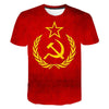 Mens T-Shirt Summer CCCP Russian 3d T Shirts Men USSR Soviet Union Man Short sleeve Tshirt Moscow Mens Tees O Neck Tops S-6XL | Vimost Shop.
