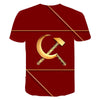 Mens T-Shirt Summer CCCP Russian 3d T Shirts Men USSR Soviet Union Man Short sleeve Tshirt Moscow Mens Tees O Neck Tops S-6XL | Vimost Shop.