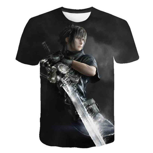 Japanese Game Final Fantasy Anime 3D T Shirt Men/Women Harajuku T-shirt Satanist Moive Graphic Tees men Tshirt Streetwear Top | Vimost Shop.