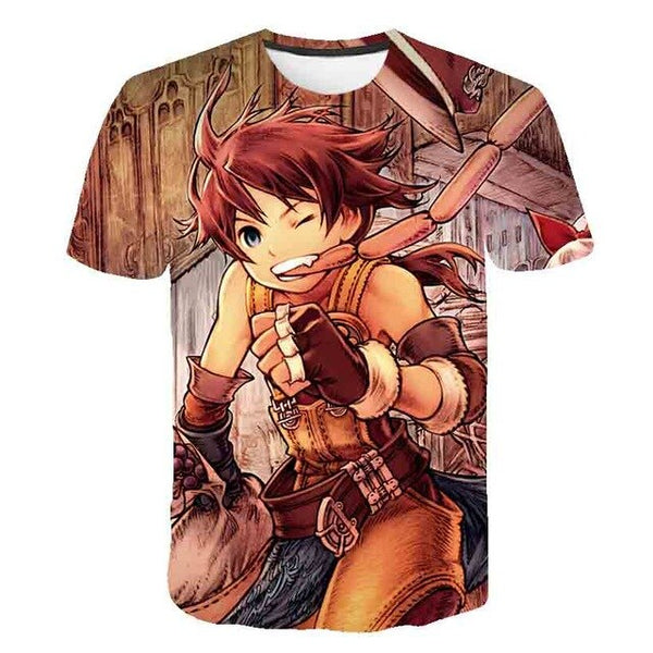 Japanese Game Final Fantasy Anime 3D T Shirt Men/Women Harajuku T-shirt Satanist Moive Graphic Tees men Tshirt Streetwear Top | Vimost Shop.