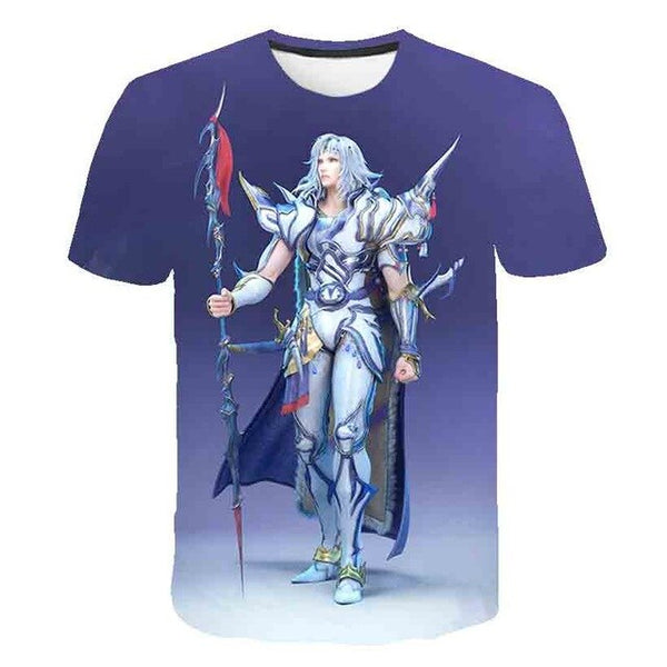 Japanese Game Final Fantasy Anime 3D T Shirt Men/Women Harajuku T-shirt Satanist Moive Graphic Tees men Tshirt Streetwear Top | Vimost Shop.
