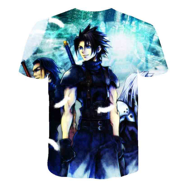 Japanese Game Final Fantasy Anime 3D T Shirt Men/Women Harajuku T-shirt Satanist Moive Graphic Tees men Tshirt Streetwear Top | Vimost Shop.