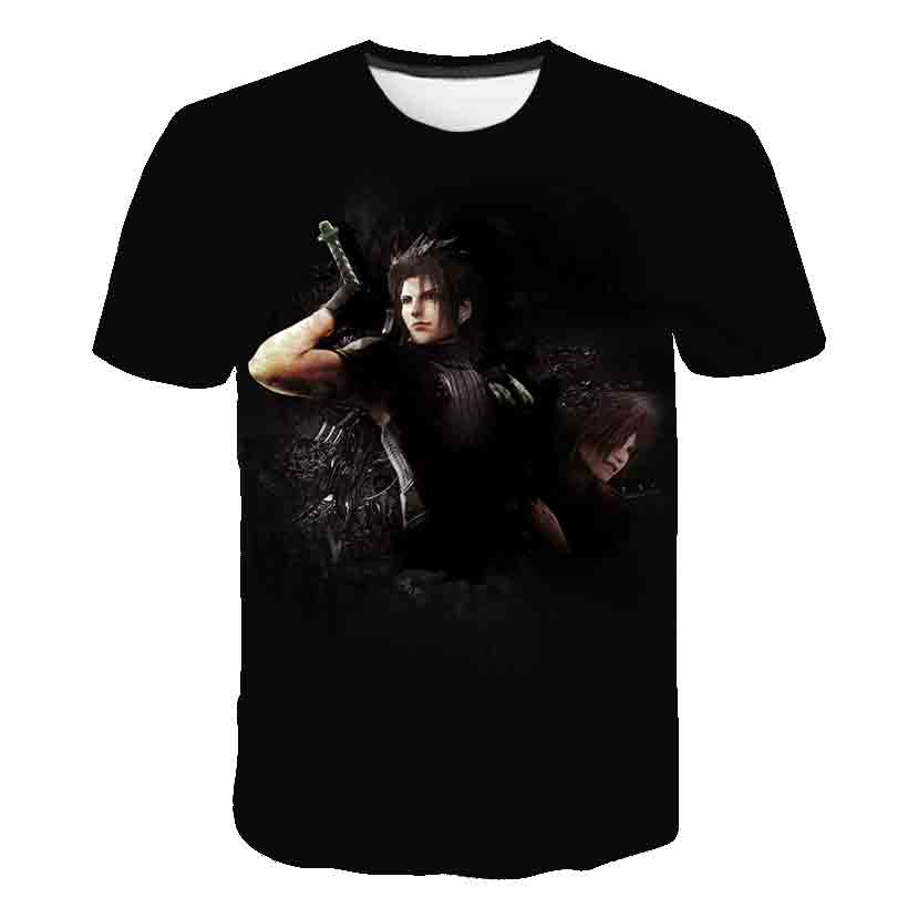 Japanese Game Final Fantasy Anime 3D T Shirt Men/Women Harajuku T-shirt Satanist Moive Graphic Tees men Tshirt Streetwear Top | Vimost Shop.