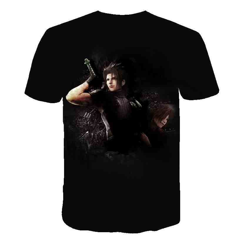 Japanese Game Final Fantasy Anime 3D T Shirt Men/Women Harajuku T-shirt Satanist Moive Graphic Tees men Tshirt Streetwear Top | Vimost Shop.