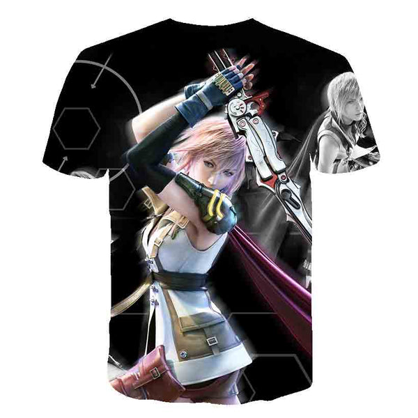 Japanese Game Final Fantasy Anime 3D T Shirt Men/Women Harajuku T-shirt Satanist Moive Graphic Tees men Tshirt Streetwear Top | Vimost Shop.