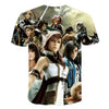 Japanese Game Final Fantasy Anime 3D T Shirt Men/Women Harajuku T-shirt Satanist Moive Graphic Tees men Tshirt Streetwear Top | Vimost Shop.
