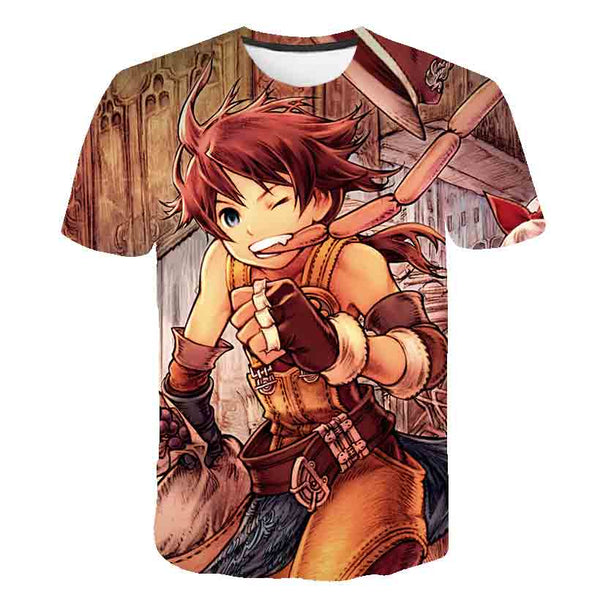 Japanese Game Final Fantasy Anime 3D T Shirt Men/Women Harajuku T-shirt Satanist Moive Graphic Tees men Tshirt Streetwear Top | Vimost Shop.
