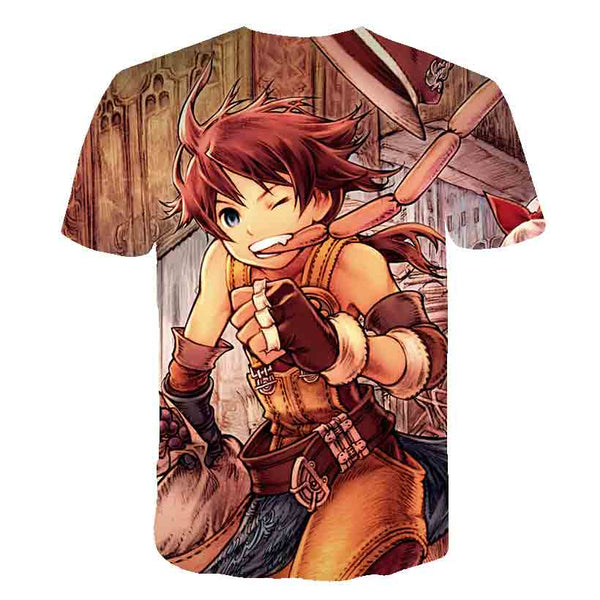 Japanese Game Final Fantasy Anime 3D T Shirt Men/Women Harajuku T-shirt Satanist Moive Graphic Tees men Tshirt Streetwear Top | Vimost Shop.