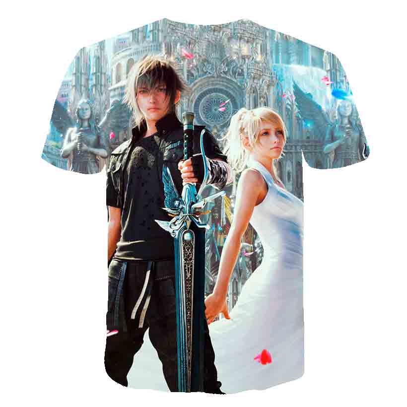 Japanese Game Final Fantasy Anime 3D T Shirt Men/Women Harajuku T-shirt Satanist Moive Graphic Tees men Tshirt Streetwear Top | Vimost Shop.