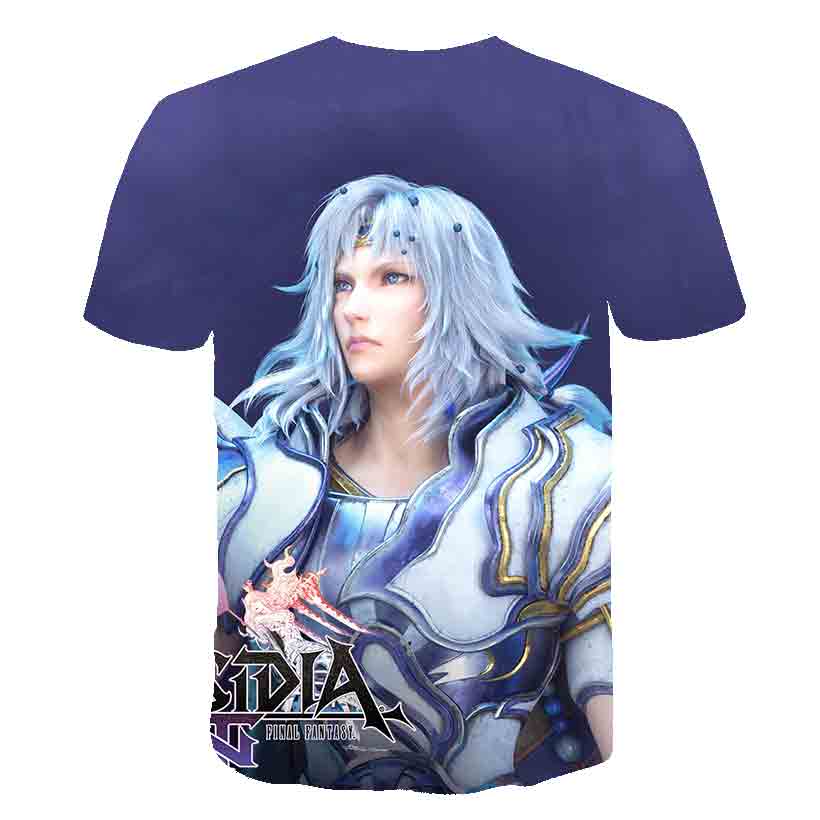 Japanese Game Final Fantasy Anime 3D T Shirt Men/Women Harajuku T-shirt Satanist Moive Graphic Tees men Tshirt Streetwear Top | Vimost Shop.