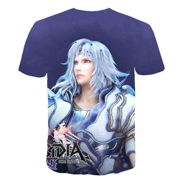 Japanese Game Final Fantasy Anime 3D T Shirt Men/Women Harajuku T-shirt Satanist Moive Graphic Tees men Tshirt Streetwear Top | Vimost Shop.
