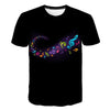Enthusiastic Music Printed T shirt Men 3d Water Flame YinYang Music Note Tshirt Harajuku Shirt Hip Hop Rock Cool Streetwear Tees | Vimost Shop.