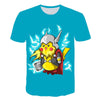 Pokemon Detective Pikachu 3D Printed Children T-shirt Summer Short Sleeve T shirt Boys/girl Tops | Vimost Shop.