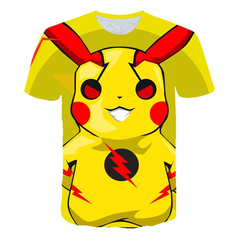 Pokemon Detective Pikachu 3D Printed Children T-shirt Summer Short Sleeve T shirt Boys/girl Tops | Vimost Shop.