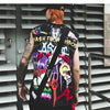 Funny Hip Hop Comic Letter Graffiti Fashion Tank Tops Mens Summer Streetwear Casual Cotton Sleeveless Vests | Vimost Shop.