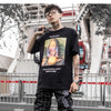 Funny Mona Lisa Printed Short Sleeve T Shirts Streetwear Men Summer Harajuku Hip Hop Top Tees Male Tshirts | Vimost Shop.